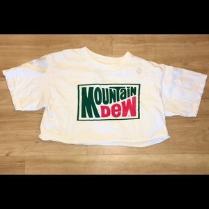 Mountain Dew crop top